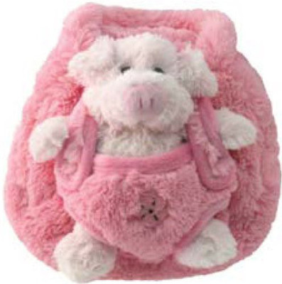 

Kreative Kids, Inc Kreative Kids Plush Animal Handbags Pig Handbag(Pink)