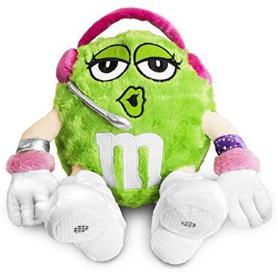 

Mars M&Ms Chocolate Tunes Plush Green M&Ms Mp3 Speakers(Green)