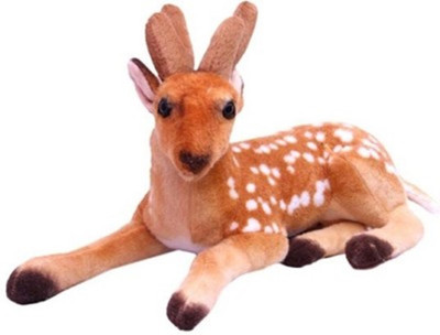 

PIST Soft Toys brown deer soft toy - 32 cm(Brown)