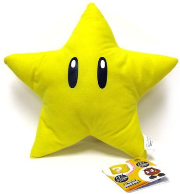 

Super Mario Brothers Star 8" Plush(Yellow)