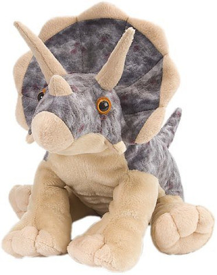 

Wild Republic Cuddlekin Triceratops 12" Plush - 10.63 inch(Brown)