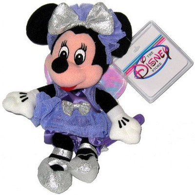 

Disney Minnie Sugar Plum Fairy Mini Bean Bag Plush - 13 inch(Purple)