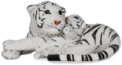 

Deals India Mother Baby White Tiger - 42 cm(White)