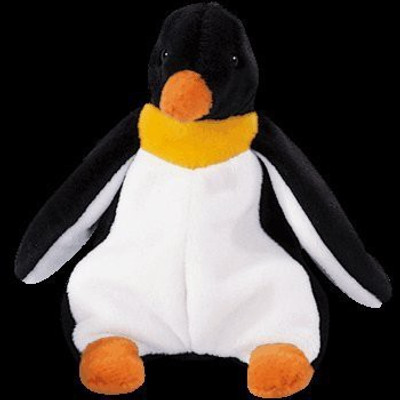 

TY Beanie Babies Waddle The Penguin - 15 inch(White)