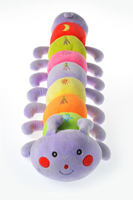 

Dimpy Stuff Caterpillar W/Emb. - 75 cm(Purple)