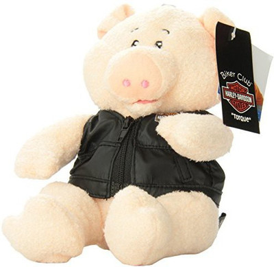 

Kids Preferred Harleydavidson Biker Club Torque Pig Bean Bag - 7.5 inch(Grey)
