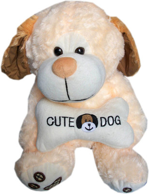 

Vidya Ventures Cute Dog Teddy-35cm - 35 cm(Brown)