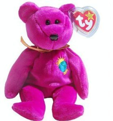 

TY Beanie Babies Millennium The Bear Beanie(Pink)