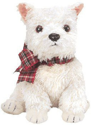 

ty Beanie Buddy Kir The Dog - 11 inch(White)