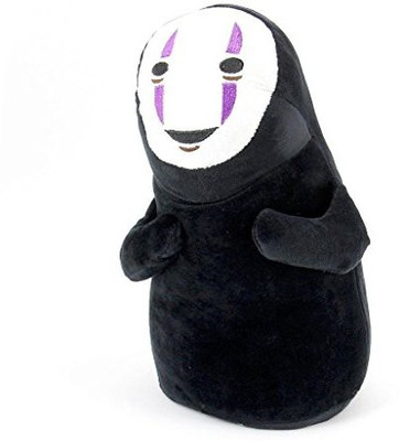 

HiRudolph 11"Cute Cosplay Spirited Away Faceless Black No Face Gost(Black)