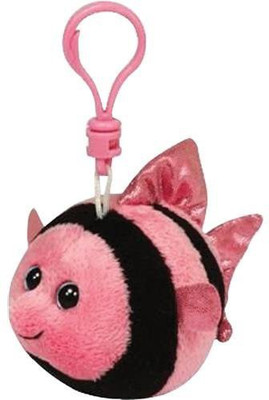 

ty Beanie Ballz Gilly Angelfish Clip(Pink)