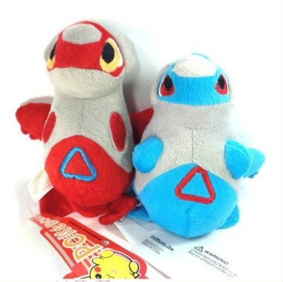 

5Star-TD Set Of 2 Pokemon Latias & Latios Character 7" Soft Plush(Blue)