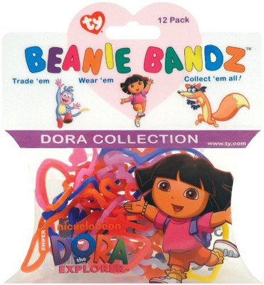 

TY Beanie Babies Bandz Dora 12 Pack(Pink)
