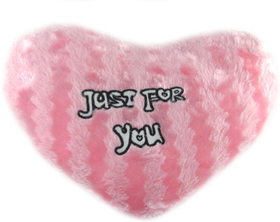

Tickles Just For You Heart Cushion - 38 cm(Pink)