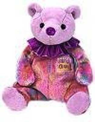 

ty Beanie Ba February The Birthday Bear - 12 inch(Pink)