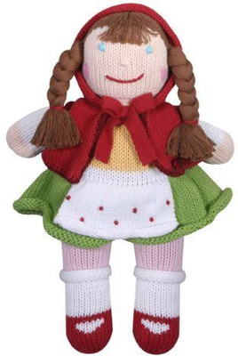 

Zubels Red Riding Hood 12" Ecofriendly Plush - 8 inch(Green)