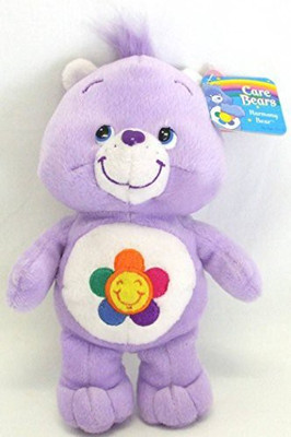 

Play Along 2004 Care Bears 8" Plush Harmony Bear Bean Bag Doll(Purple)