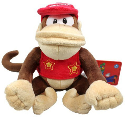 

Global Holdings Super Mario Plush 6" Diddy Kong(Brown)