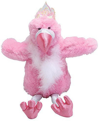 Cuddle Barn Dazzlin' Darla Animated Pink Flamingo Plush Doll Singing - 9 inch(Pink)