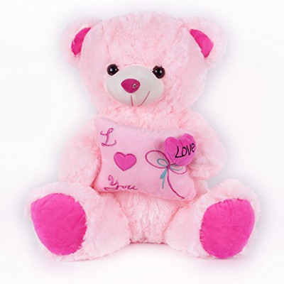 

V Golly Jolly Nx Love You Teddy - 35 cm(Pink)