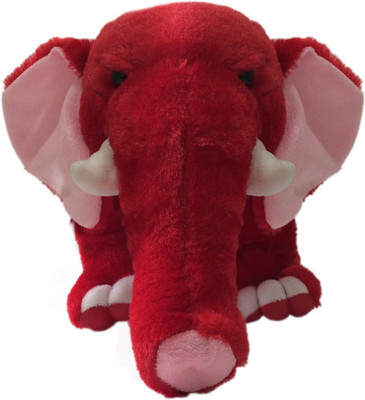 

Ultra Elephant Soft Toy - 8 inch(Red)