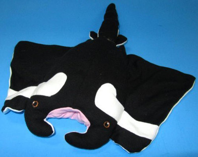 

Wild Republic 12" Manta Ray Made Of Organic Cotton - 12 inch(Black)