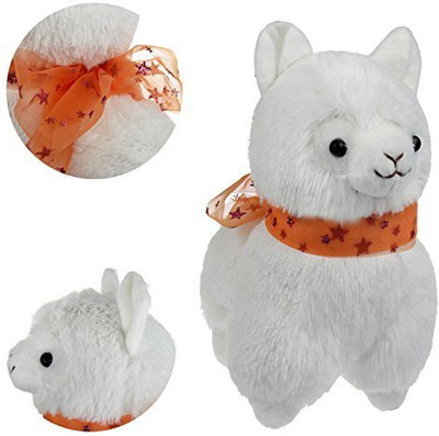 

KSB 73" White Small Cute Soft Plush Alpaca Cushion Doll,Best(White)