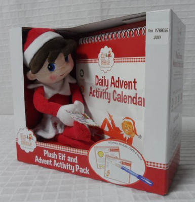

Unknown Elf On The Shelf Plush Elf And Advent Activity Pack Girl(Red)