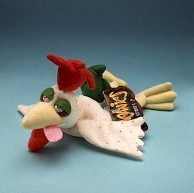 

Meanies Chicken Pox Series 2 Bean Bag Plush From The Idea(White)