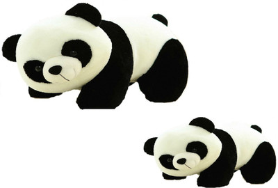 

OM MOTHER-CHILD PAID CUTE-LOVABLE PANDA - 10 inch(white and black)