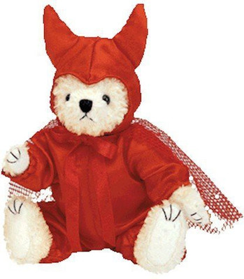 

ty "Devlin" Attic Treasures Bear(Red)