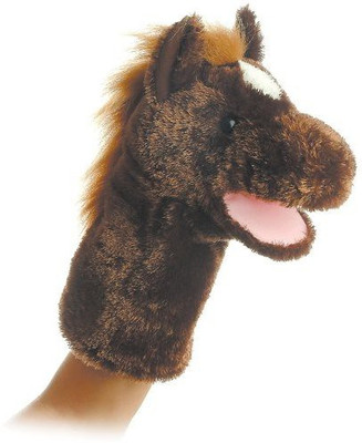 

Aurora Plush 10" Lonestar Puppet - 3 inch(Brown)