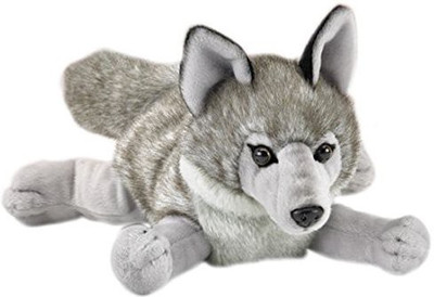 

Wildlife Artists Wolf Animal Lying Plush - 7.87 inch(Grey)