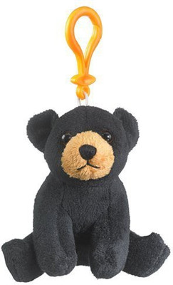 

Wildlife Artists Black Bear Animal Backpack Clip Keychain Wildlife(Black)