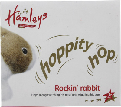 

Hamleys Rockin Rabbit - 6.5 inch(White, Brown), Brown;white