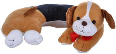 

Twisha Round Dog - 15 inch(Brown, White)