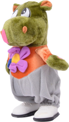 

MERATOY.COM MERATOY WALKING HIPPO - 27 cm(Multicolor)