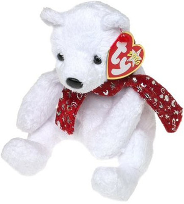 

ty Beanie Ba 2000 Holiday Teddy(White)