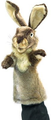 

Folkmanis Rabbit Stage Puppet - 5 inch(Brown)