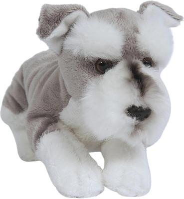 

Hamleys Small Schnauzer Dog Soft Toy - 3.3 inch(Grey, White)