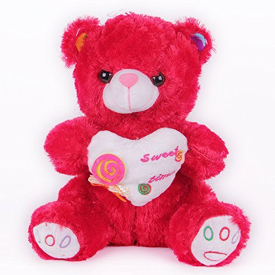 

V Golly Jolly Nx Lolipop Teddy - 30 cm(Red)