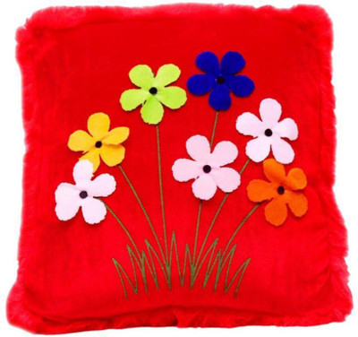 

Deals India Deals India Red Flower Cushion (35cm) - 35 cm(Red)