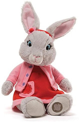 Peter Rabbit Gund Lily Bobtail Animal - 9 inch(Grey)