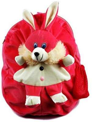 

MGP Creation Dark Pink Rabbit Nursery Play Kids School Bag - 14 inch(Pink)