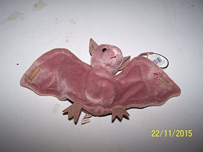 

ty Beanie Ba Bat The Bat (Brown Version)(Pink)