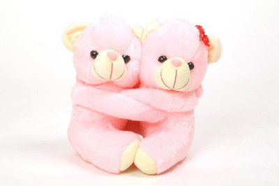 

DealBindaas Valentine Hugging Stuff Toy Teddy Bear 30 Cms - 27 Cms(Multicolor)