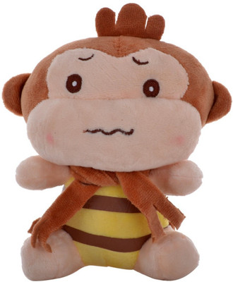 

Twisha Monkey Stipe Chest Hanging - 7 inch(Brown)