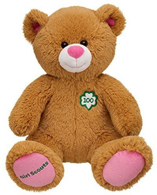 

Build A Bear Workshop 100Th Anniversary Girl Scouts 14 Inch Brown Pink(Brown)