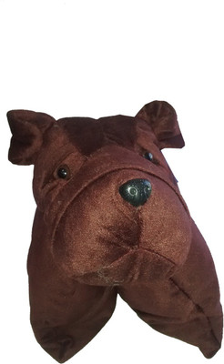 

Play N Pets CONVERTABLE CUSHION BULL DOG - 25 cm(Brown)