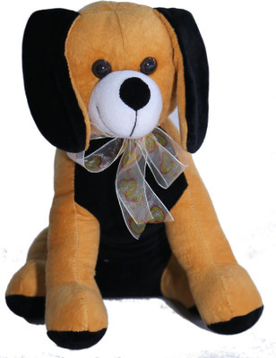 

Amardeep Dog Series - 25 cm(Brown, Black), Black;brown